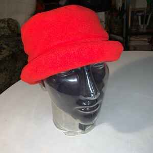 Women's GAP Red Fleece Bucket Hat One Size